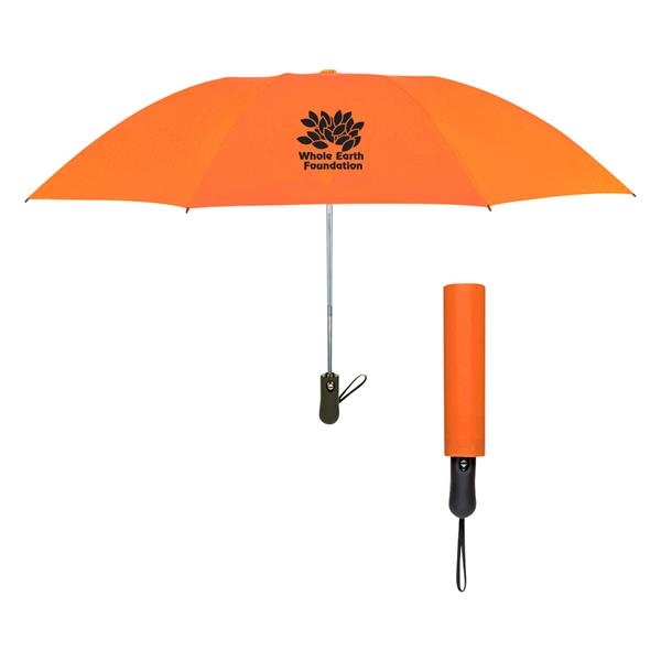 Automatic open umbrella with metal shaft, inverted design and 46" arc... from ASI 61125 Hit Promotional Products / Hit®