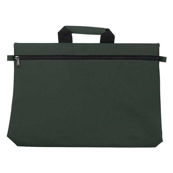 Document bag with padded handle, 600 denier polyester.... from ASI 61125 Hit Promotional Products / Hit®