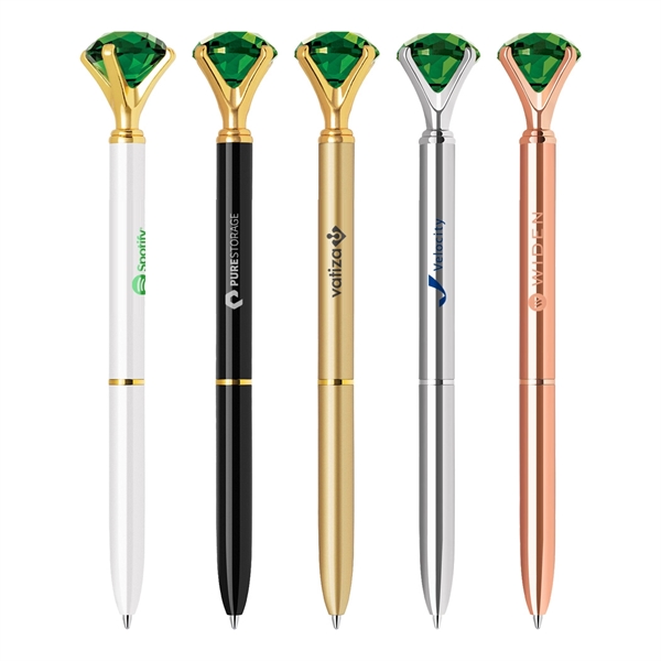 Emerald Crystal Ballpoint Pen... from ASI 31517 Admart Products / Admart Line