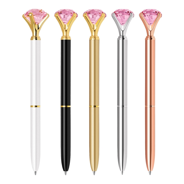 Rose Gemstone Ballpoint Pen... from ASI 31517 Admart Products / Admart Line
