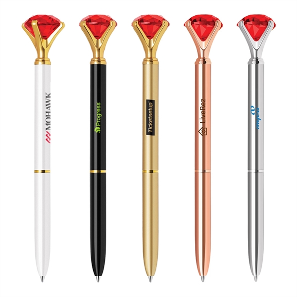 Ruby Crystal Ballpoint Pen... from ASI 31517 Admart Products / Admart Line
