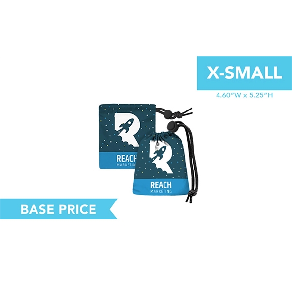 Full color ripstop nylon pouch with drawstring and plastic toggle.... from ASI 45657 Pop! Promos