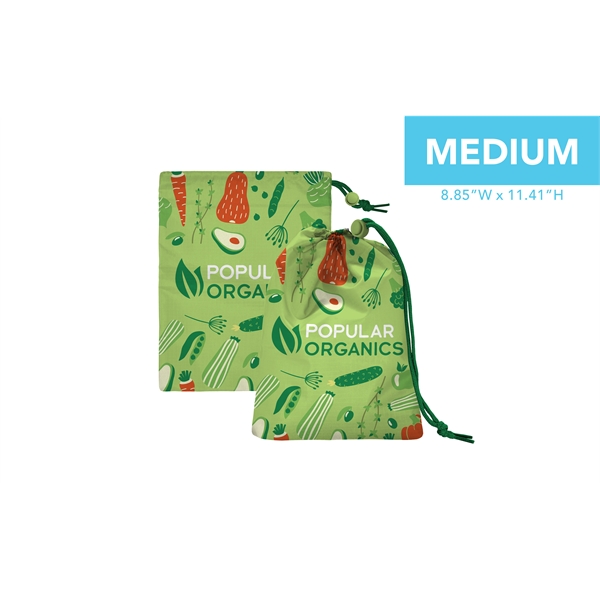 Full color ripstop nylon pouch with drawstring and plastic toggle.... from ASI 45657 Pop! Promos