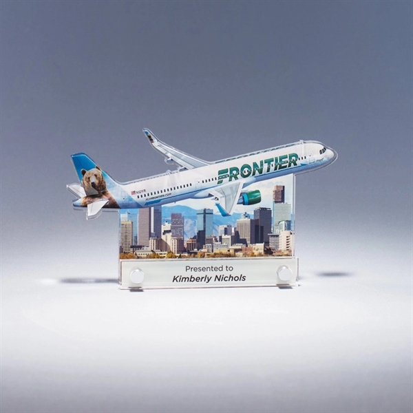 Multi-layered custom acrylic awards in assorted shapes and sizes.... from ASI 62985 J. Charles