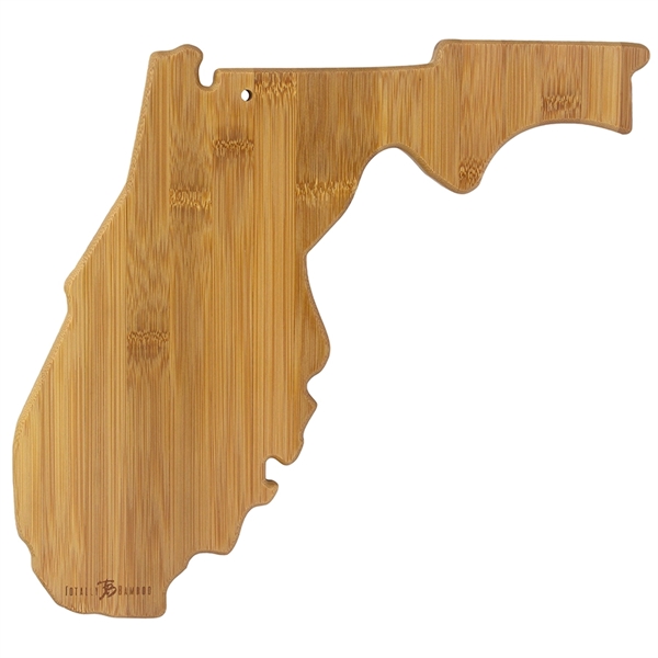 Florida shaped destination cutting board.... from ASI 91565 Totally Bamboo