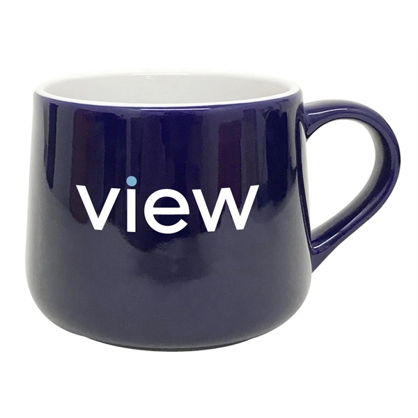 14 oz. mini bistro ceramic mug.... from ASI 40261 Berney-Karp Inc / Creative Source