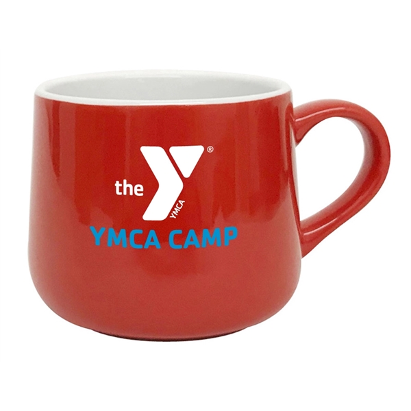 14 oz. mini bistro ceramic mug.... from ASI 40261 Berney-Karp Inc / Creative Source