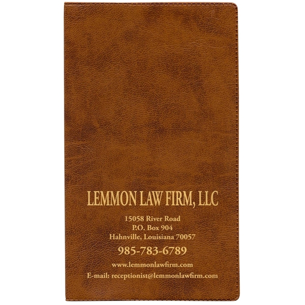 Executive Crush Vinyl Pocket Planners, USA & Union made. Weekly.... from ASI 83770 Royal Industries / The Royal Line