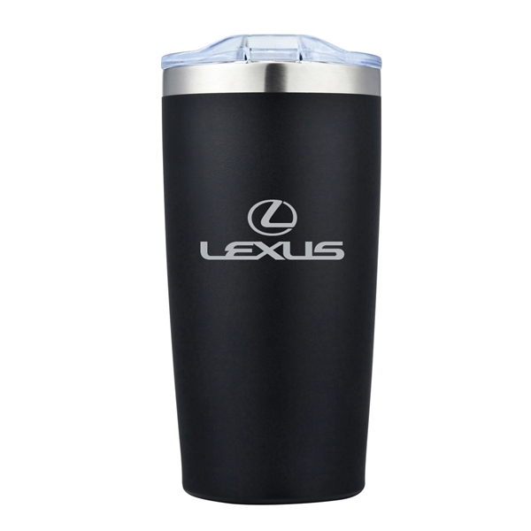 20 oz. colored stainless tumbler with stainless liner.... from ASI 40261 Berney-Karp Inc / Creative Source