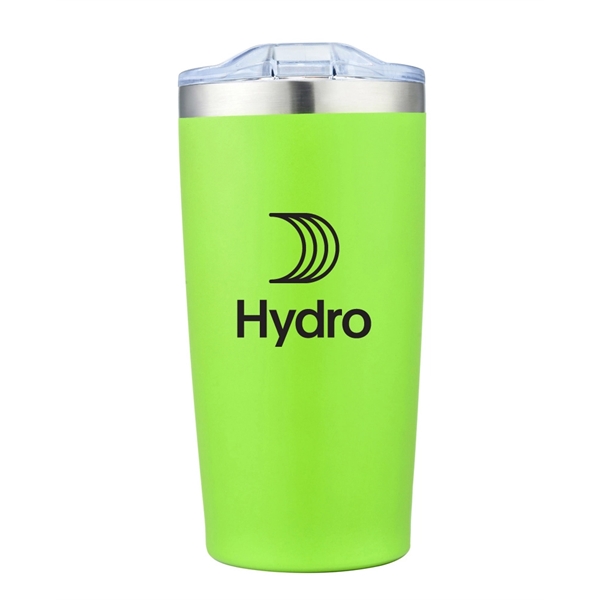 20 oz. colored stainless tumbler with stainless liner.... from ASI 40261 Berney-Karp Inc / Creative Source