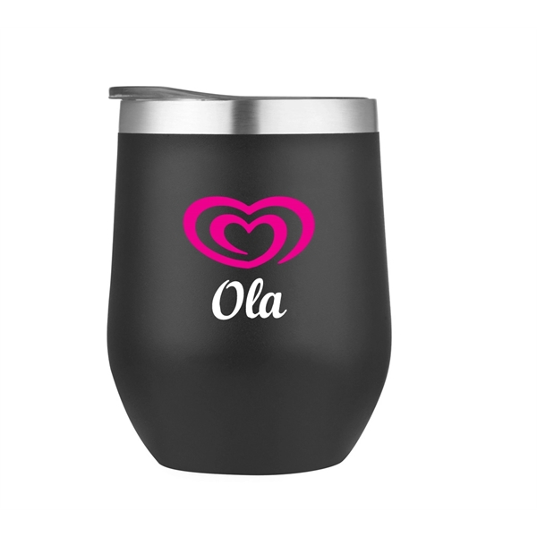 12 oz. stainless steel wine tumbler.... from ASI 40261 Berney-Karp Inc / Creative Source