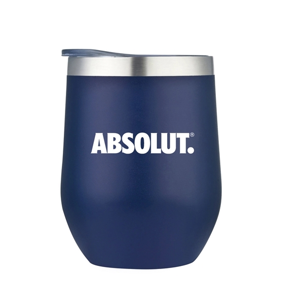 12 oz. stainless steel wine tumbler.... from ASI 40261 Berney-Karp Inc / Creative Source
