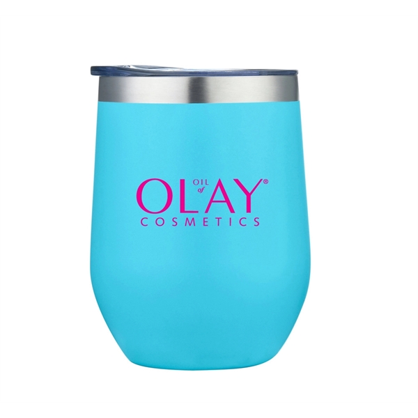 12 oz. stainless steel wine tumbler.... from ASI 40261 Berney-Karp Inc / Creative Source