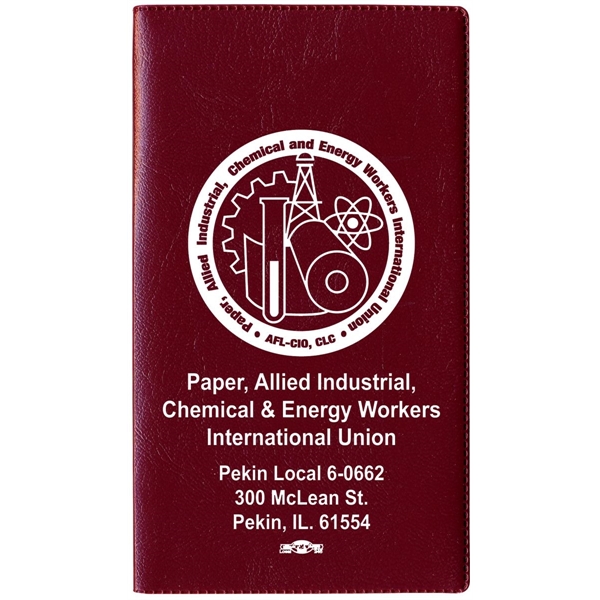 Executive Crush Vinyl Pocket Planners, USA & Union made. Weekly.... from ASI 83770 Royal Industries / The Royal Line