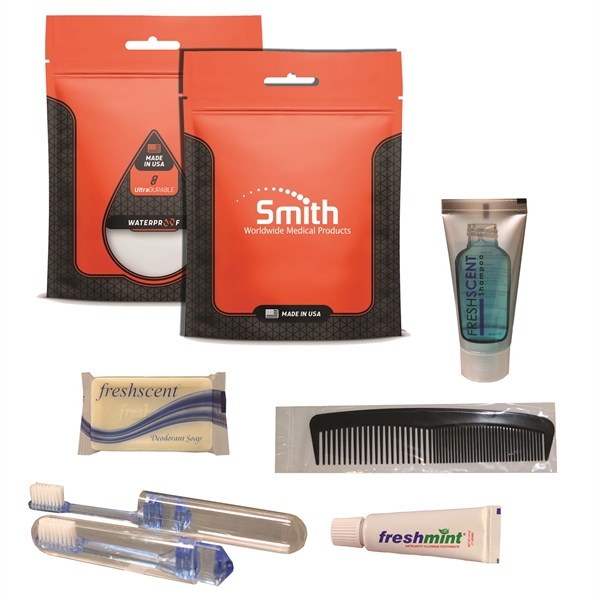 Disaster hygiene kit with a bag.... from ASI 84514 Safety Made