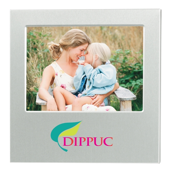 4" x 6" Aluminum photo frame.... from ASI 61125 Hit Promotional Products / Hit®