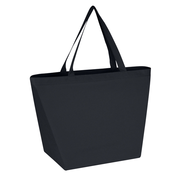 Non-Woven Budget Shopper Tote Bag.  Made of 80 Gram Non-Woven,... from ASI 61125 Hit Promotional Products / Hit®