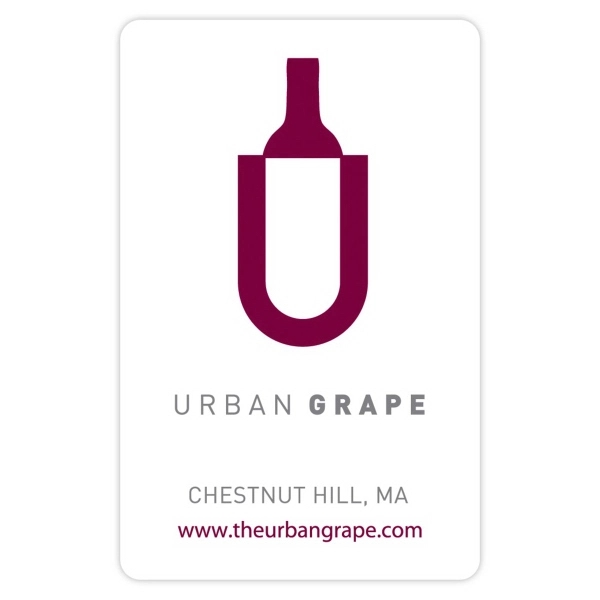 Label with a slit back and adhesive.... from ASI 59080 Halls & Company