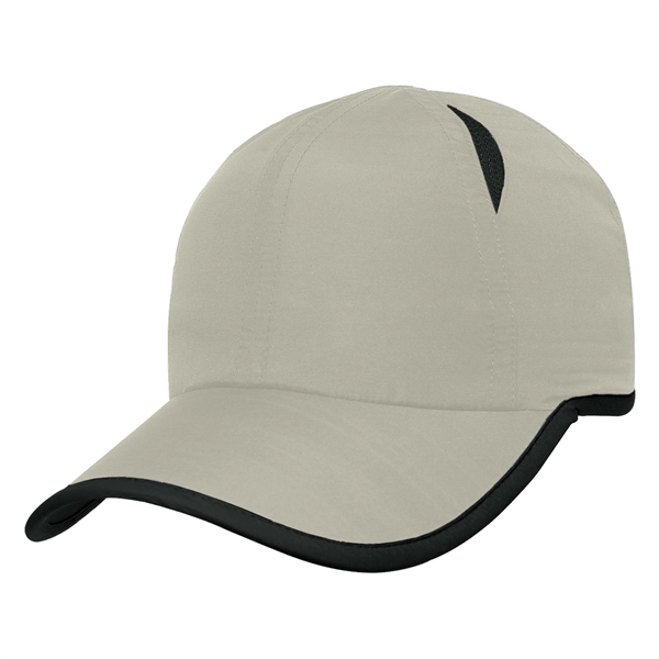 100% Lightweight Polyester. 6 Panel, Low Profile Cap. Unstructured Crown &... from ASI 61125 Hit Promotional Products / Hit®