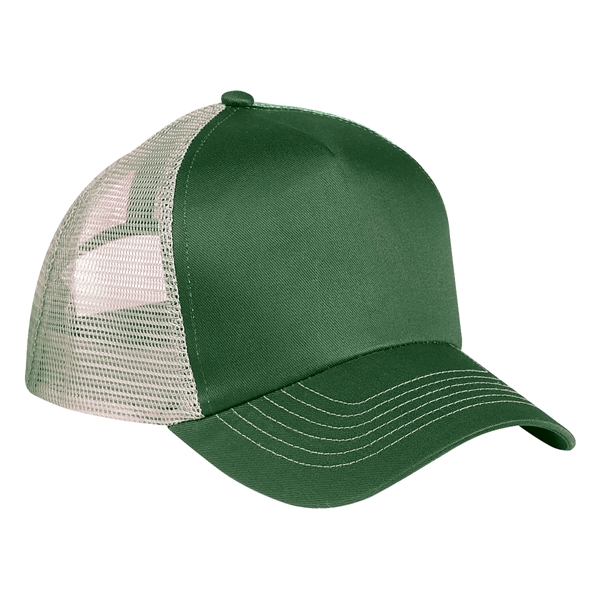 5 Panel Mesh Back Price Buster Cap.  100% Brushed Cotton... from ASI 61125 Hit Promotional Products / Hit®