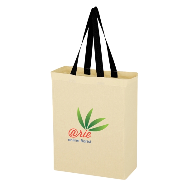 Tote bag for groceries made of natural cotton canvas.... from ASI 61125 Hit Promotional Products / Hit®