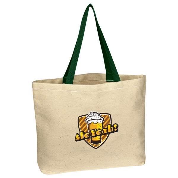 Natural Cotton Canvas Tote Bag.  8 oz. Canvas.  20"... from ASI 61125 Hit Promotional Products / Hit®
