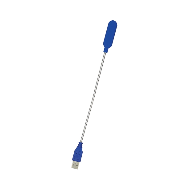 USB Flexi-Light.  Extra Bright White LED Light.  Bendable Cable.... from ASI 61125 Hit Promotional Products / Hit®