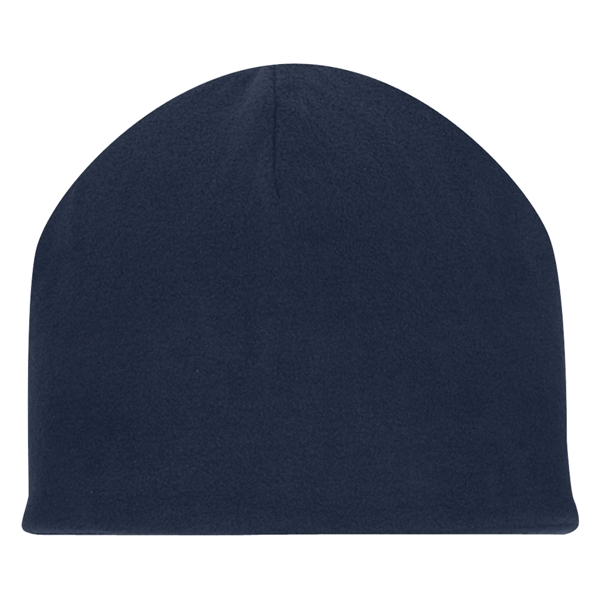 Double Layer Fleece Beanie.  100% Polyester Fleece.  One Size... from ASI 61125 Hit Promotional Products / Hit®