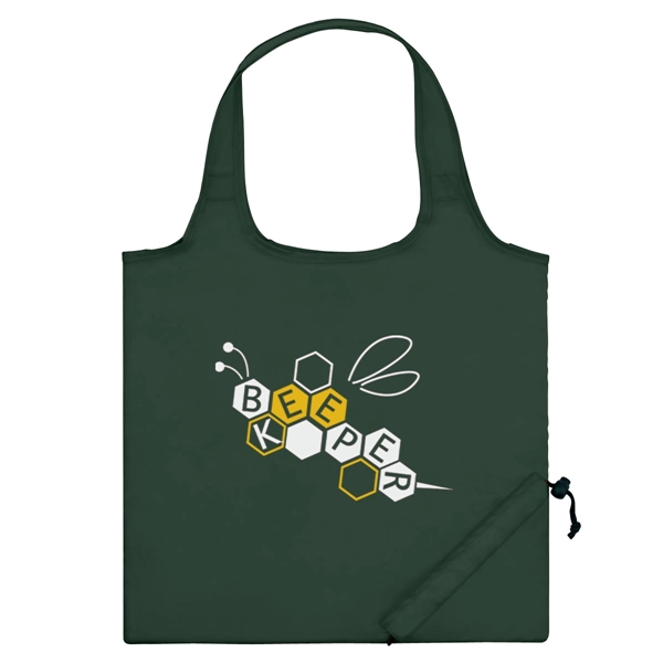 Foldaway Tote.  Made of 210 Denier Polyester.  18" Handles.... from ASI 61125 Hit Promotional Products / Hit®