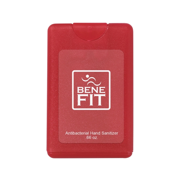 0.66 oz. Card Shape Hand Sanitizer.  Lightly Scented.... from ASI 61125 Hit Promotional Products / Hit®