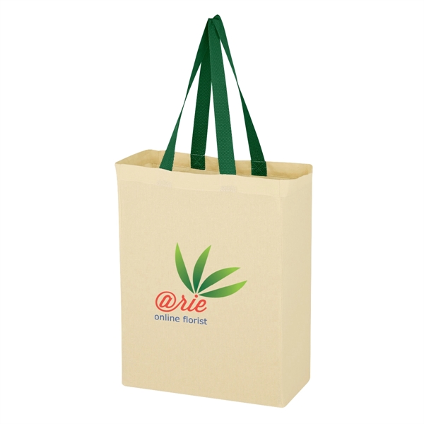 Tote bag for groceries made of natural cotton canvas.... from ASI 61125 Hit Promotional Products / Hit®
