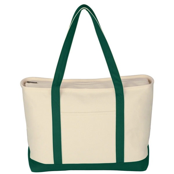 Large Heavy Cotton Canvas Boat Tote.  24 oz. Canvas. ... from ASI 61125 Hit Promotional Products / Hit®