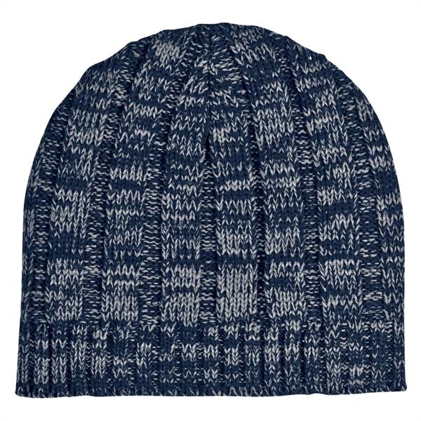 Knit Heathered Beanie Cap 100% Acrylic One Size Fits All Comes... from ASI 61125 Hit Promotional Products / Hit®