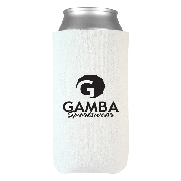 Foam can holder that folds flat... from ASI 61125 Hit Promotional Products / Hit®