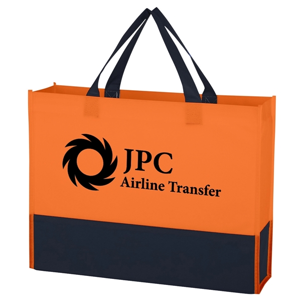 Tote bag made from 80-gram non-woven, water-resistant polypropylene with 13" handles.... from ASI 61125 Hit Promotional Products / Hit®
