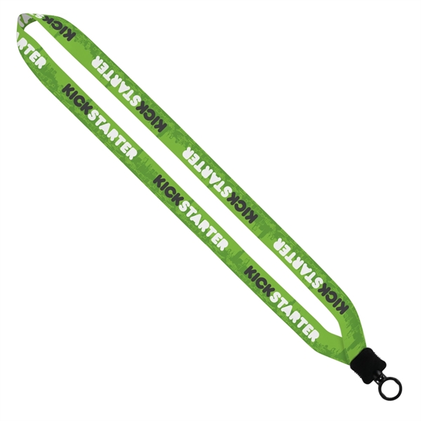 3/4" x 16" polyester dye sublimated lanyard with plastic clamshell and... from ASI 88060 Snugz/USA Inc / SnugZ USA®