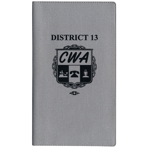 Week in view vinyl pocket planner, USA and Union made in... from ASI 83770 Royal Industries / The Royal Line