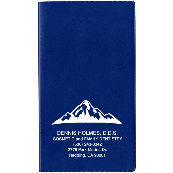 Week in view vinyl pocket planner, USA and Union made in... from ASI 83770 Royal Industries / The Royal Line