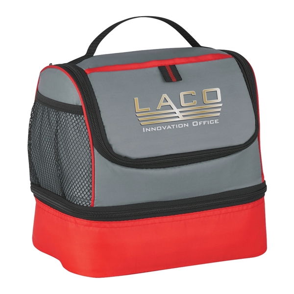 Two Compartment Lunch Pail Bag... from ASI 61125 Hit Promotional Products / Hit®