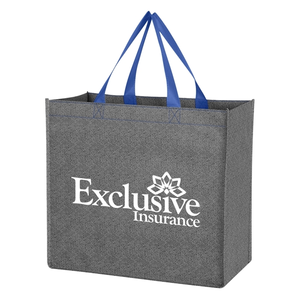 Tote bag made of 80 gram nonwoven, coated, water resistant polypropylene... from ASI 61125 Hit Promotional Products / Hit®