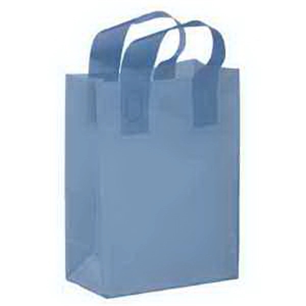 18" x 18" x 4" HDPE plastic square bag with gusset,... from ASI 35290 American Ad Bag Co