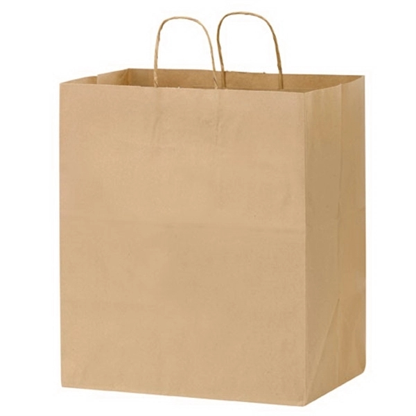 4 1/2" x 9 1/2" x 16 1/4" natural Kraft paper... from ASI 35290 American Ad Bag Co