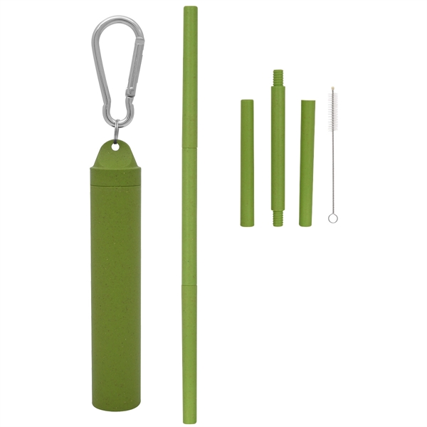 Reusable straw that measures 9" and wire cleaning brush in a... from ASI 61125 Hit Promotional Products / Hit®