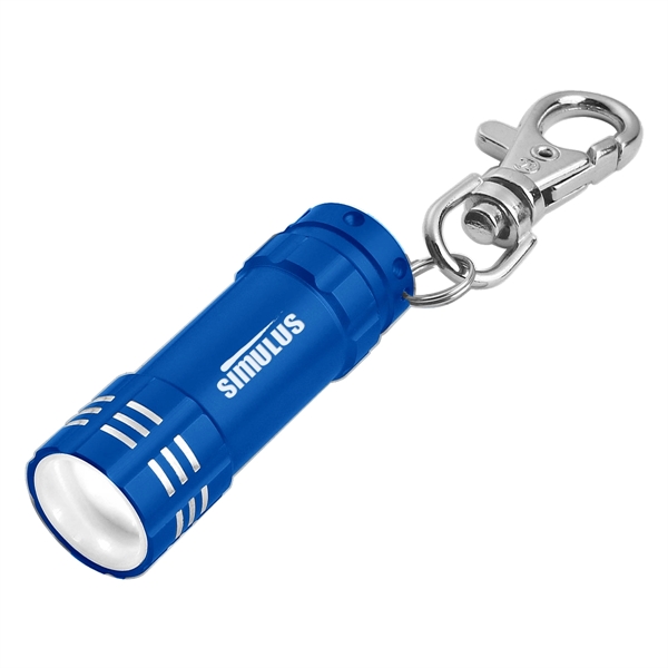 Mini aluminum LED light with key clip.... from ASI 61125 Hit Promotional Products / Hit®