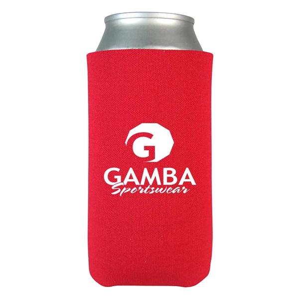 Foam can holder that folds flat... from ASI 61125 Hit Promotional Products / Hit®