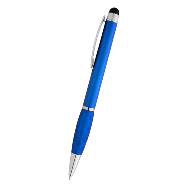 Twist-action ballpoint pen with stylus on one end... from ASI 61125 Hit Promotional Products / Hit®