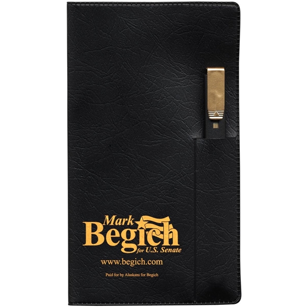 Executive Vinyl Cover Weekly Pocket Planner with Pen... from ASI 83770 Royal Industries / The Royal Line