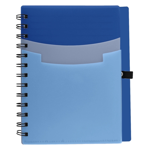 Tri-pocket notebook for taking down important notes or jotting new ideas... from ASI 61125 Hit Promotional Products / Hit®