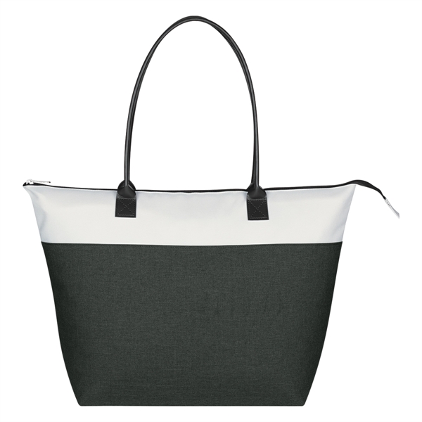 Regatta Tote Bag.  Made of Polycanvas.  Top Zippered Closure.... from ASI 61125 Hit Promotional Products / Hit®
