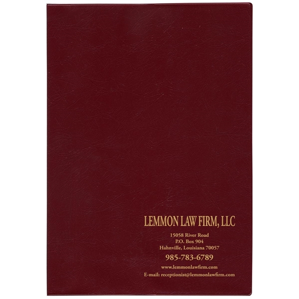 7 x 10 Executive Vinyl Cover Academic Planner... from ASI 83770 Royal Industries / The Royal Line
